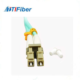 LC OM3 Type Fiber Optic Patch Cord Duplex 2.0mm Fiber Patch Cable