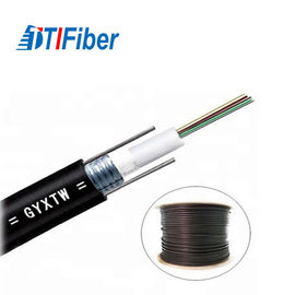 GYXTW outdoor black Fiber Optic Cable 8 core Optical fiber patch Cable