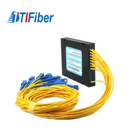 FTTH Equipment PLC Fiber Optic Splitter 1x2 1x4 1x8 1x16