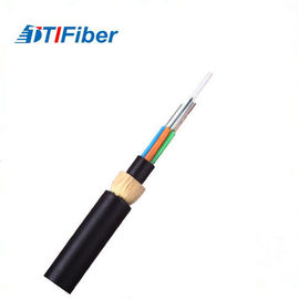 Lightweight Fiber Optic Network Cable 24 48 Core ADSS Outdoor Aerial Low Friction Sheath