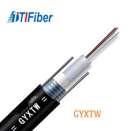 GYXTW Uni Tube Fiber Optic Ethernet Cable 12 Core Single Mode For Telecommunication