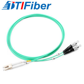 LC/UPC-FC/UPC Fiber Optic Patch Cord Pigtail Low Insertion Loss RoHS Compliant