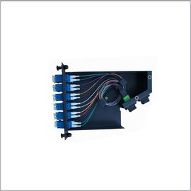 Telecommunications subscriber loop fiber patch panel with 3pcs MPO Cassette Modules