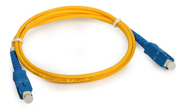 Data processing networks SC Simplex Fiber Optic Patch Cord with Single Mode fiber