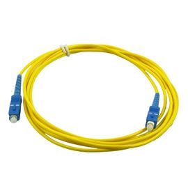 Data processing networks SC Simplex Fiber Optic Patch Cord with Single Mode fiber