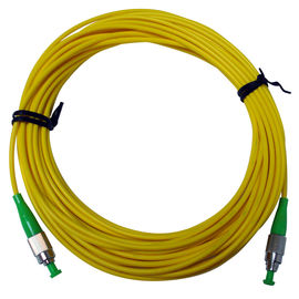 FC Fiber Patch Cord with Yellow Cable , SM , MM Fiber Optic