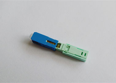 UPC APC SC Fast Singlemode Fiber Optic Connector with Fiber Inside