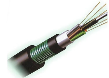 Outdoor GYTA53 Fiber Optic Cable with Corrugated Steel Armoured Tape