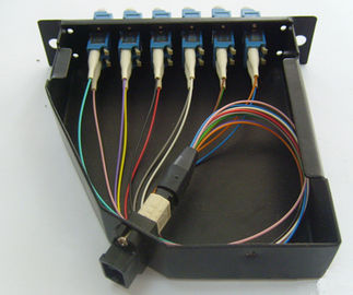 12pcs LC connectors SC Duplex 3U MPO Patch Panel for MPO Casstte