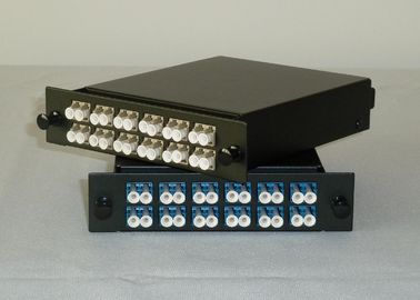 LC 24 port Simplex / Duplex MPO data patch panel with RoHS , SGS