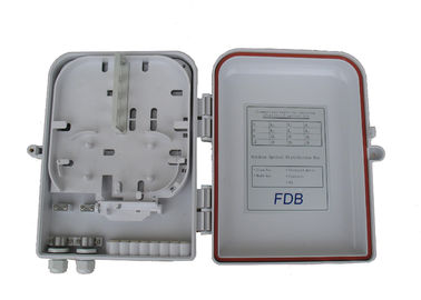 Outdoor Waterproof plastic Fiber Optic Distribution Box for PLC Splitter