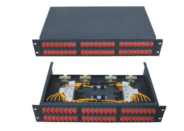12 port SC Fiber Optic Terminal Box with 2U Rack Mounted Structure