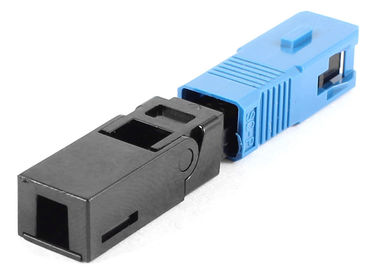 Distribution Frames Un-Polished FTTH Solution SC Fast Connector With Fiber