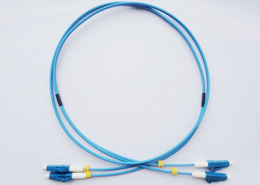 Indoor / Outdoor FTTH Duplex Armored Fiber Patch Cord for National defense