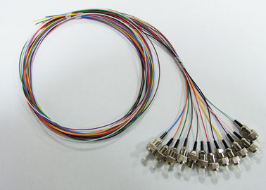 UPC APC FC SC 12core Fiber Pigtail with Polishing SM MM Cable