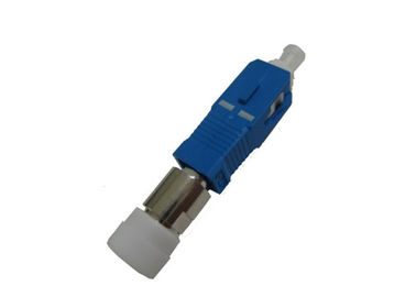 Zinc alloy Female / Male Fiber Optic Adapter for CATV System / LAN &amp; WAN