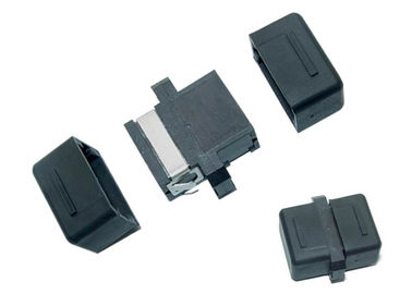 Zirconia Black Plastic housing Fiber Optic Adapter for MPO Cassettes