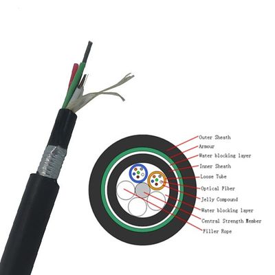 GYTY53 Direct Burial Outdoor Aerial Fiber Optic Cable