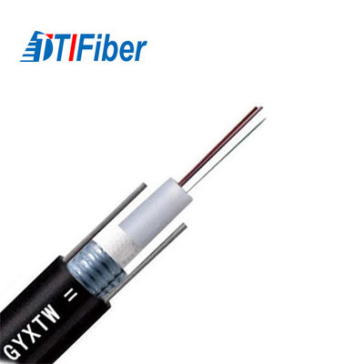 Outdoor PSP Armored 4 8 12 Core GYXTW Fiber Optic Cable