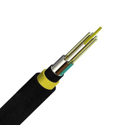 ADSS Fiber Optic Cable 24-144core FRP Central Strength Member Single Mode