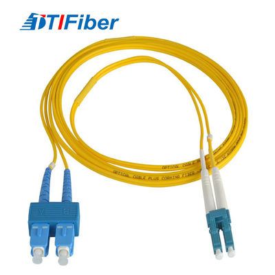 LC-SC Single Mode 1.6mm 2.0mm 3.0mm SC LC Single Mode Fiber Optic Patch Cable Cord