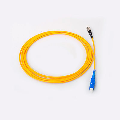 LC/APC 0.9mm Optical Fiber Pigatil Jumper Singlemode Network PVC Fiber Optic Pigtail