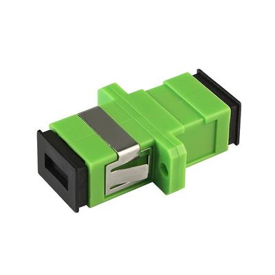 Optical Fiber Adapter Optic Adapter LC/APC Single Mode Duplex Coupler Coupling Adapter Connector