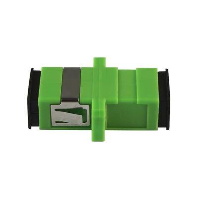 Optical Fiber Adapter Optic Adapter LC/APC Single Mode Duplex Coupler Coupling Adapter Connector