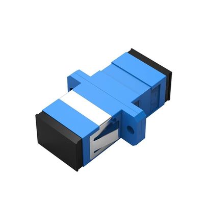 Optical Fiber Adapter Optic Adapter LC/APC Single Mode Duplex Coupler Coupling Adapter Connector