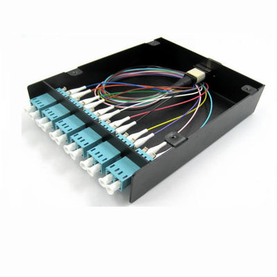 Fiber Patch Panel MTP/MPO To 12LC Cores Modules With 12LC Adaptors MPO/MTP Module Cassette