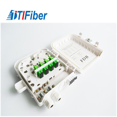 Low Price Outdoor PLC FTTH 1x4 Fiber Cable Splitter Distribution Box