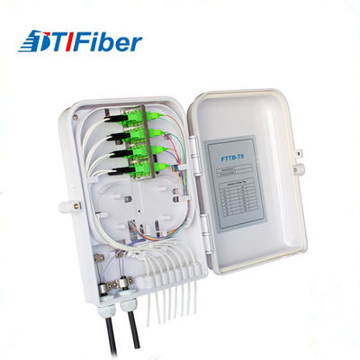 Networks FTTH 24 Cores Outdoor Waterproof Fiber Optic Distribution Box