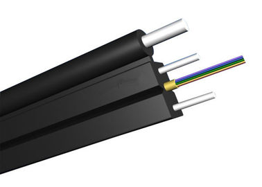 LSZH Jacket FTTH Solutions with Self - support FTTH Drop Fiber Optic Cable