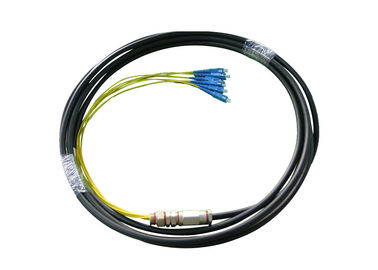 2core , 4core Outdoor Waterproof Fiber Optic Pigtail with FC Connectors