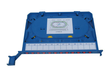 12port Fiber Optic Distribution Box , Welding Distribution Module Tray for ODF Unit Box