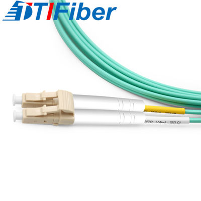 Duplex Fiber Optic Patch Cables Connector Types 2.0MM OM3 Diameter LC/UPC-ST/UPC