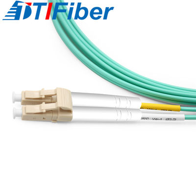 Duplex Fiber Optic Patch Cables Connector Types 2.0MM OM3 Diameter LC/UPC-ST/UPC