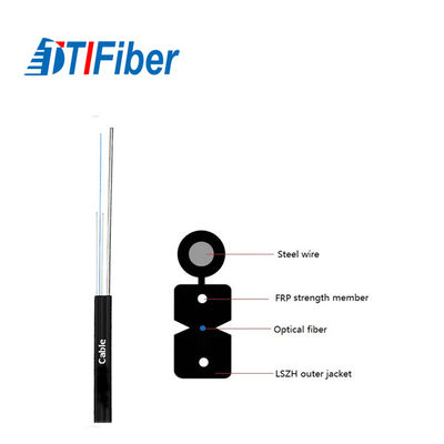 1 Core 2 Core G652D Fiber Optic Cable Single Mode For Telecommunication