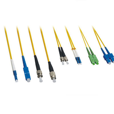 FTTH Singlemode Duplex Fiber Optic Jumper Cable Low Insertion loss