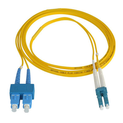 LSZH Simplex Fiber Optic Patch Cord Singlemode Fiber Jumper Cables