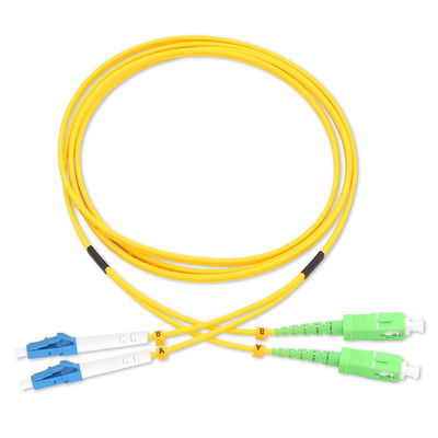 LSZH Simplex Fiber Optic Patch Cord Singlemode Fiber Jumper Cables