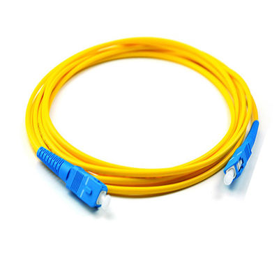 Sc Sc Single Mode Fiber Patch Cord 2.0mm 3.0mm Simplex Fiber Optic Patch Cable