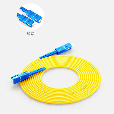 ODM Duplex Fiber Optic Patch Cord Multimode For FTTH Communication Rooms