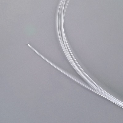 LC Connector Transparent SM Simplex Fiber Patch Cord Custom Length