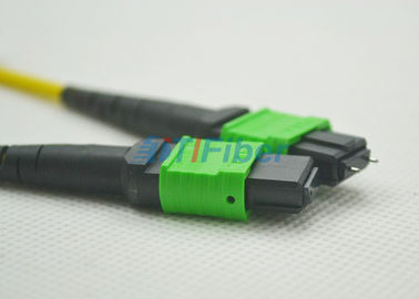 12 core MTP Fiber Optic Patch Cord with 3.0mm Round Fiber Cable