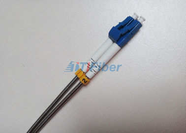 DLC PC Fiber Optic Patch Cord , Outdoor Protected Branch Cable