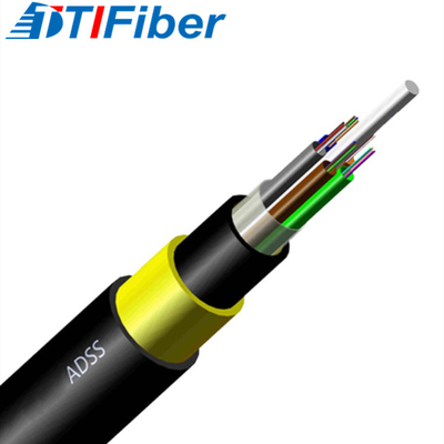 ADSS Double Sheath Fiber Optical Cable 24 Core 48 Core 96 Core