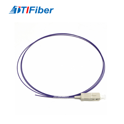 FTTH SC UPC 50/125 OM4 Multimode Violet Fiber Optic Pigtail