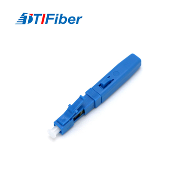 LC UPC Singlemode Simplex Fiber Optic Fast Connector For FTTH