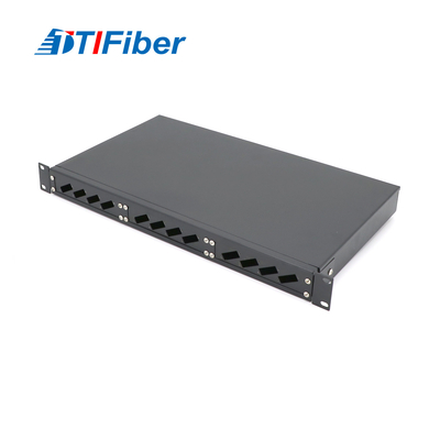 19 Inch 1U Rack Mount Fixed Type 24 Cores OFC Termination Box